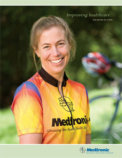 Thumbnail Medtronic Annual Report 2007