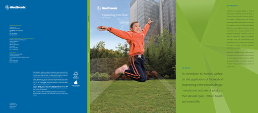 Thumbnail Medtronic Annual Report 2008