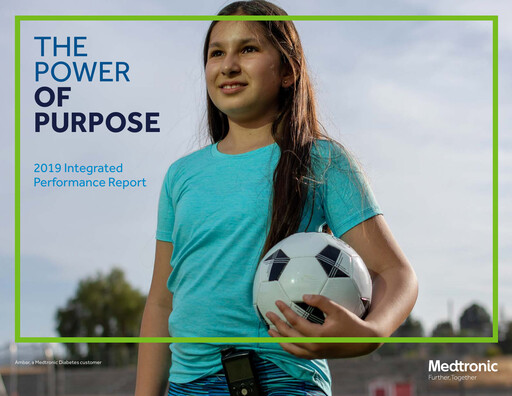 Thumbnail Medtronic Sustainability Report 2019