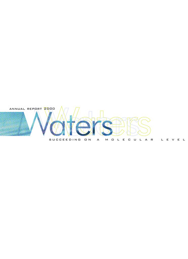 Miniature Waters Corporation Rapport annuel 2000
