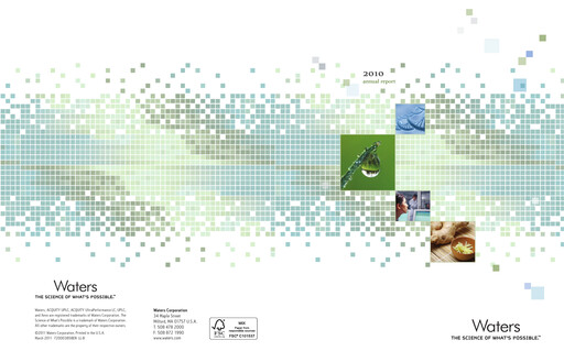 Thumbnail Waters Corporation Annual Report 2010