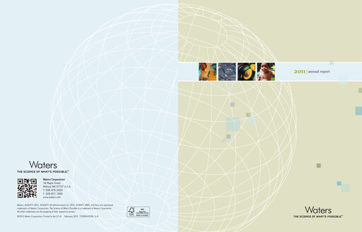 Thumbnail Waters Corporation Annual Report 2011