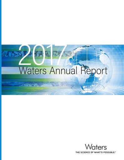 Thumbnail Waters Corporation Annual Report 2017