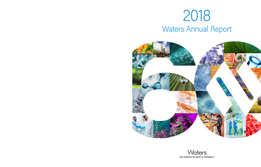 Thumbnail Waters Corporation Annual Report 2018