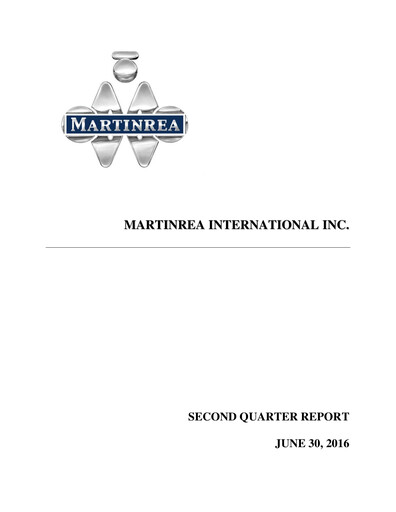 Thumbnail Martinrea International Quarterly Report 2016-q2