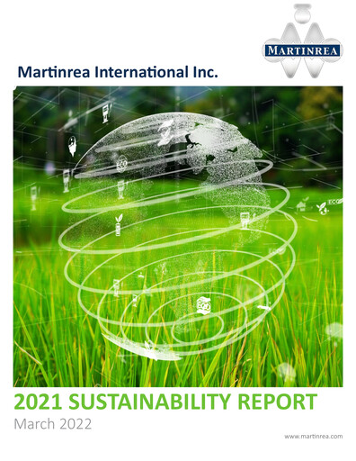 Thumbnail Martinrea International Sustainability Report 2021