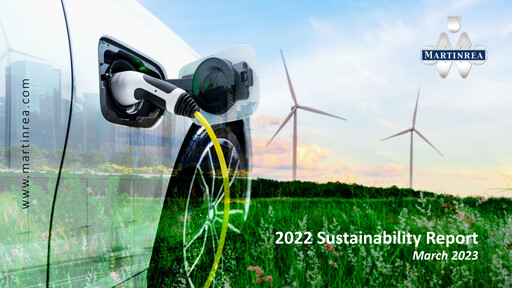 Thumbnail Martinrea International Sustainability Report 2022