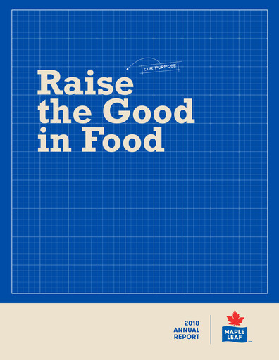 Thumbnail Maple Leaf Foods Annual Report 2018