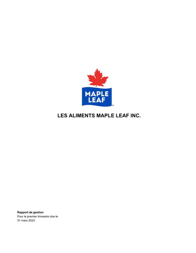 Thumbnail Maple Leaf Foods Quarterly Report 2023-q1