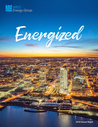 Thumbnail WEC Energy Group Annual Report 2018