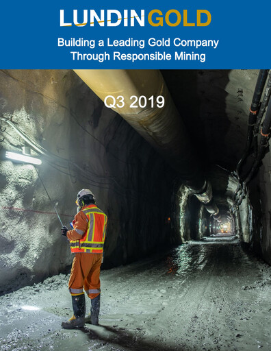 Thumbnail Lundin Gold Quarterly Report 2019-q3