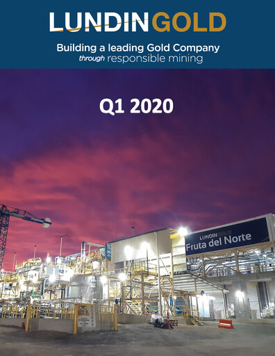 Thumbnail Lundin Gold Quarterly Report 2020-q1