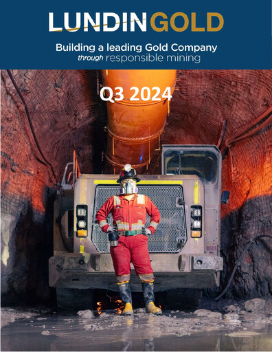 Thumbnail Lundin Gold Quarterly Report 2024-q3