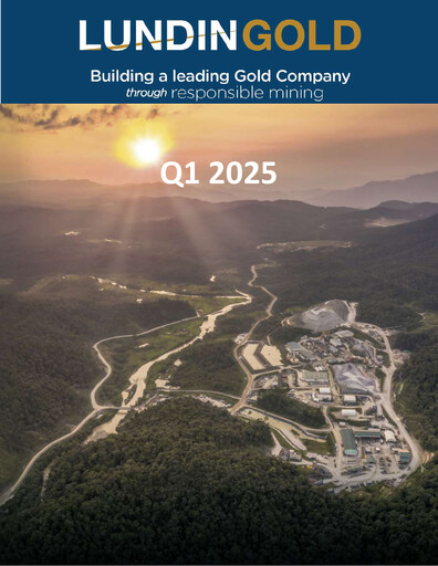 Thumbnail Lundin Gold Quarterly Report 2025-q1