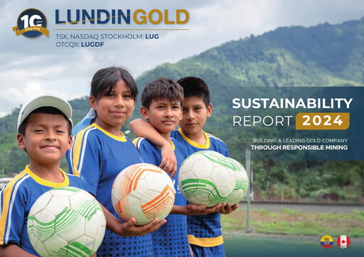 Thumbnail Lundin Gold Sustainability Report 2024