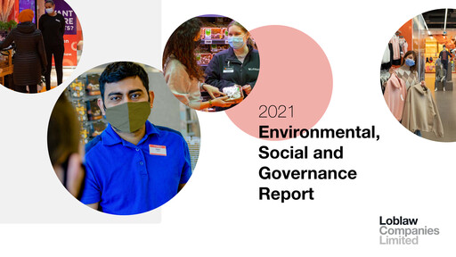 Thumbnail Loblaw Companies ESG Report 2021