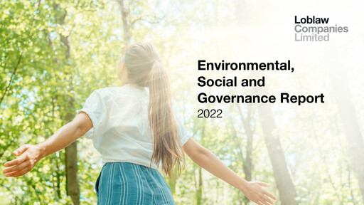 Thumbnail Loblaw Companies ESG Report 2022