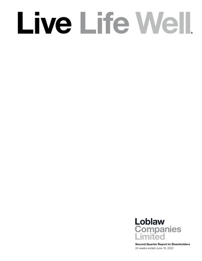 Thumbnail Loblaw Companies Quarterly Report 2022-q2