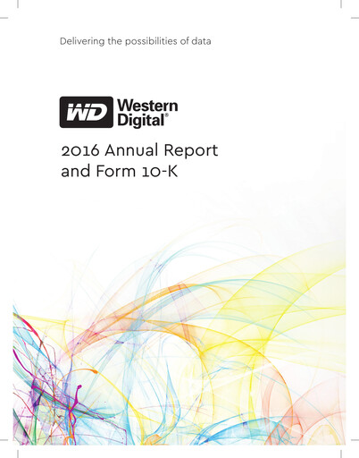 Thumbnail Western Digital Annual Report 2016