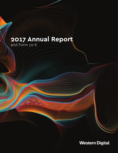 Thumbnail Western Digital Annual Report 2017