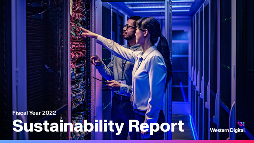 Thumbnail Western Digital Sustainability Report 2022