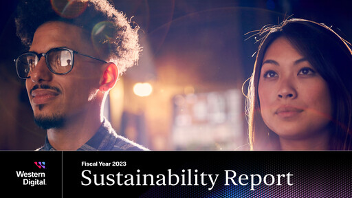 Thumbnail Western Digital Sustainability Report 2023