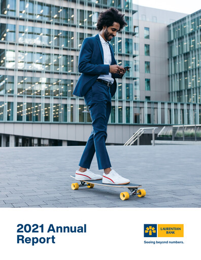 Thumbnail Laurentian Bank of Canada Annual Report 2021