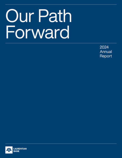Thumbnail Laurentian Bank of Canada Annual Report 2024