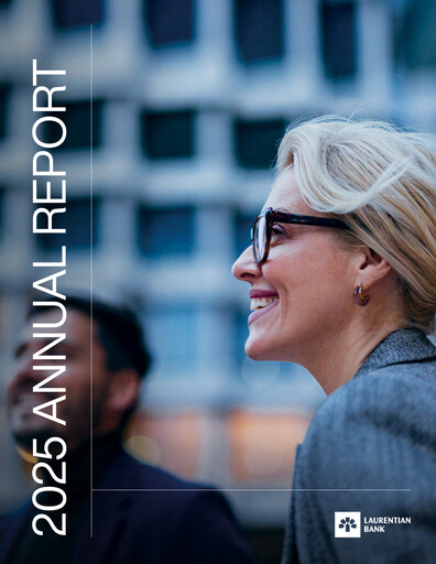 Thumbnail Laurentian Bank of Canada Annual Report 2025