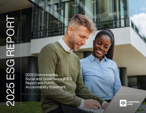 Miniature Laurentian Bank of Canada Rapport ESG 2025
