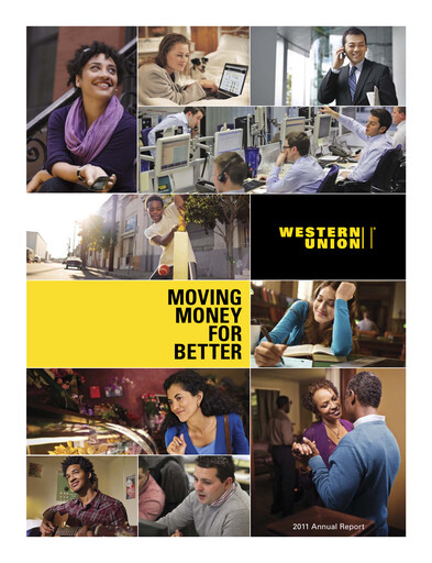 Thumbnail Western Union Annual Report 2011
