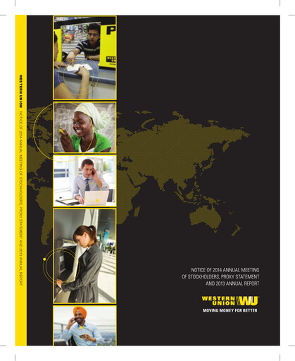 Thumbnail Western Union Annual Report 2013