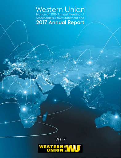 Thumbnail Western Union Annual Report 2017