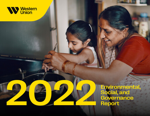 Thumbnail Western Union ESG Report 2022