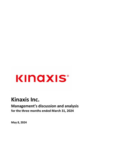 Thumbnail Kinaxis Quarterly Report 2024-q1