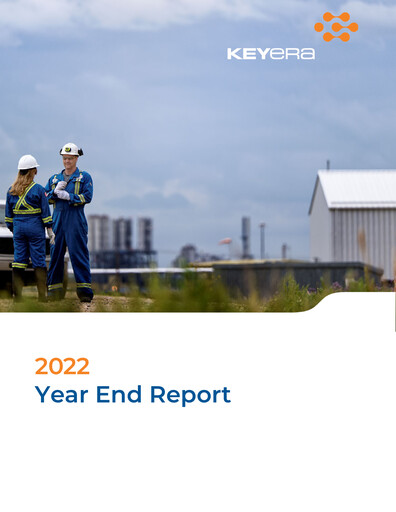 Thumbnail Keyera Annual Report 2022