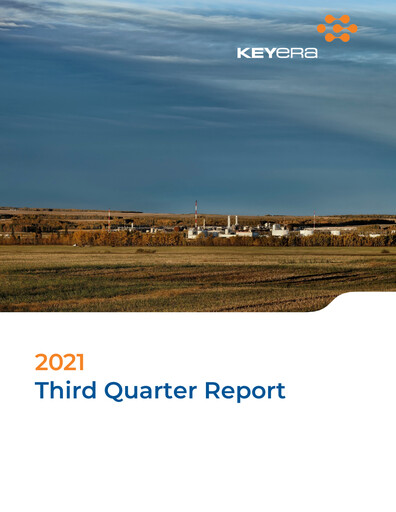 Thumbnail Keyera Quarterly Report 2021-q3