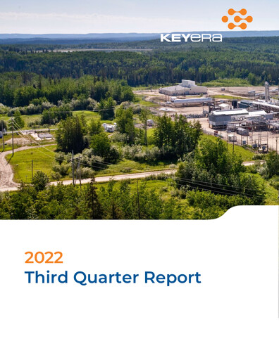 Thumbnail Keyera Quarterly Report 2022-q3