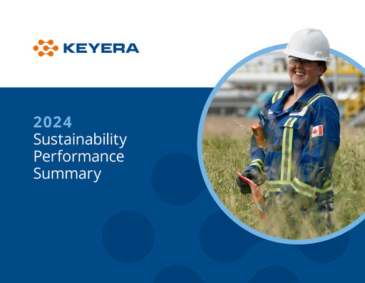 Thumbnail Keyera Sustainability Report 2024