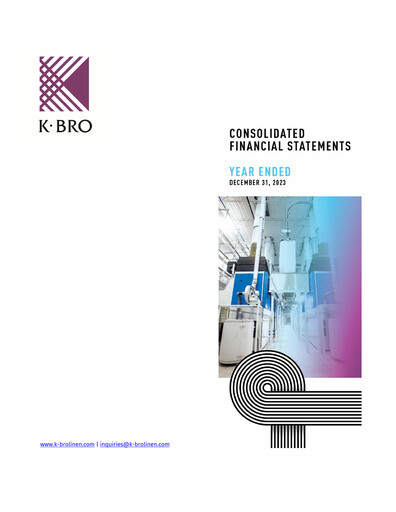 Thumbnail K-Bro Linen Financial Statement 2023