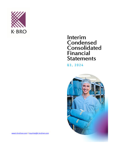 Thumbnail K-Bro Linen Quarterly Report 2024-q3