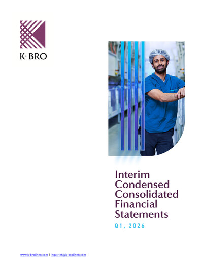 Thumbnail K-Bro Linen Quarterly Report 2026-q1