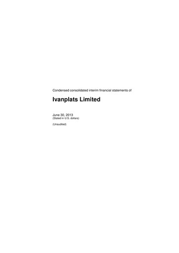 Miniature Ivanhoe Mines
 Rapport trimestriel 2013-q2