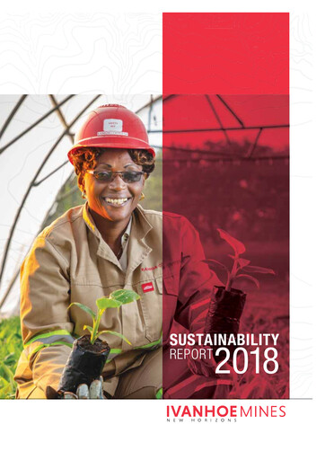 Thumbnail Ivanhoe Mines
 Sustainability Report 2018