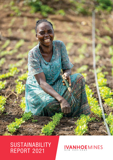 Thumbnail Ivanhoe Mines
 Sustainability Report 2021