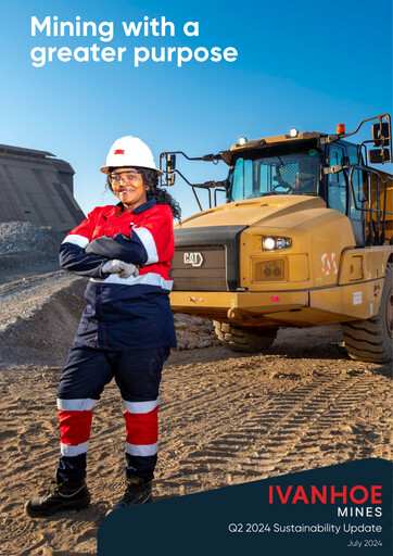 Vorschaubild Ivanhoe Mines
 Nachhaltigkeitsbericht 2024-q2