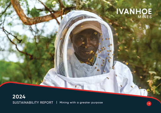Thumbnail Ivanhoe Mines
 Sustainability Report 2024