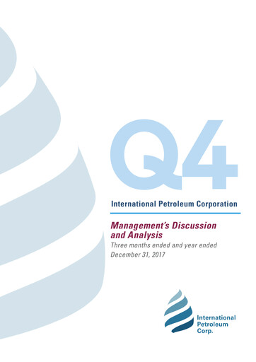 Thumbnail International Petroleum Financial Report 2017