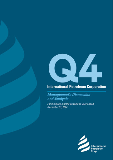 Thumbnail International Petroleum Financial Report 2024