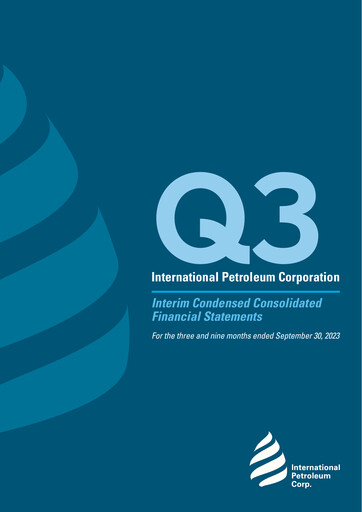 Thumbnail International Petroleum Financial Statement 2023-q3